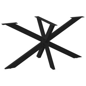 Pata de mesa comedor forma araña negra 150x78x(72-73) cm acero von , Tischbeine - Ref: Foro24-4013116, Preis: 166,57 €, Rabat...