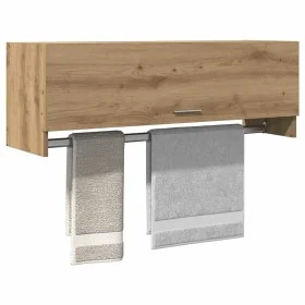 Armario de madera de ingeniería roble artesanal 100x32,5x35 cm de , Armarios roperos - Ref: Foro24-856617, Precio: 53,77 €, D...