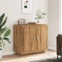 Aparador madera contrachapada roble artisian 80x40x75 cm de , Aparadores - Ref: Foro24-856863, Precio: 83,96 €, Descuento: %