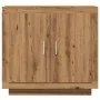 Aparador madera contrachapada roble artisian 80x40x75 cm de , Aparadores - Ref: Foro24-856863, Precio: 83,96 €, Descuento: %