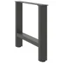 Patas de mesa de centro acero antracita 2 uds 60x(42-43) cm de , Patas para mesas - Ref: Foro24-4013286, Precio: 65,67 €, Des...