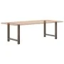 Patas para mesa de centro de acero natural 2 uds 80x(72-73) cm de , Patas para mesas - Ref: Foro24-4013315, Precio: 95,19 €, ...