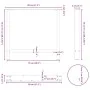 Patas para mesa de centro de acero natural 2 uds 80x(72-73) cm de , Patas para mesas - Ref: Foro24-4013315, Precio: 95,19 €, ...