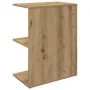 Mesita noche 2 uds madera ingeniería roble artisan 46,5x29x61cm de , Mesitas de noche - Ref: Foro24-858667, Precio: 58,13 €, ...