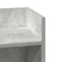 Mesas auxiliares 2 uds con estante gris hormigón 25,5x27x60 cm de , Mesas auxiliares - Ref: Foro24-858549, Precio: 39,68 €, D...