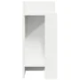 Mesa auxiliar con estante blanco 25,5x27x60 cm de , Mesas auxiliares - Ref: Foro24-858542, Precio: 35,36 €, Descuento: %