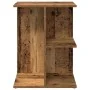 Mesitas noche 2 uds madera ingeniería envejecida 46,5x29x61 cm de , Mesitas de noche - Ref: Foro24-858665, Precio: 58,13 €, D...