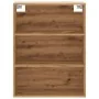 Armario colgante de pared roble artisian 69,5x32,5x90 cm de , Aparadores - Ref: Foro24-857046, Precio: 63,77 €, Descuento: %