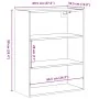 Armario colgante de pared roble artisian 69,5x32,5x90 cm de , Aparadores - Ref: Foro24-857046, Precio: 63,77 €, Descuento: %