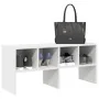 Zapatero apilable blanco 89,5x30x40 cm de , Organizadores de vestidores y perchas de barra - Ref: Foro24-858839, Precio: 42,4...