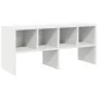 Zapatero apilable blanco 89,5x30x40 cm de , Organizadores de vestidores y perchas de barra - Ref: Foro24-858839, Precio: 42,4...