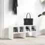 Zapatero apilable blanco 89,5x30x40 cm de , Organizadores de vestidores y perchas de barra - Ref: Foro24-858839, Precio: 42,4...