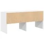 Zapatero apilable blanco 89,5x30x40 cm de , Organizadores de vestidores y perchas de barra - Ref: Foro24-858839, Precio: 42,4...