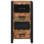 Cómoda de madera maciza reciclada multicolor 40x40x90 cm de , Aparadores - Ref: Foro24-4013582, Precio: 181,34 €, Descuento: %
