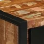 Cómoda de madera maciza reciclada multicolor 40x40x90 cm de , Aparadores - Ref: Foro24-4013582, Precio: 181,34 €, Descuento: %
