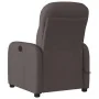 Sillón de masaje reclinable de tela marrón oscuro de , Sillones - Ref: Foro24-4015537, Precio: 194,65 €, Descuento: %