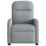 Sillón reclinable eléctrico tela gris claro de , Sillones - Ref: Foro24-3302952, Precio: 207,19 €, Descuento: %