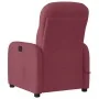 Sillón de masaje reclinable de tela color vino tinto de , Sillones - Ref: Foro24-4015535, Precio: 194,77 €, Descuento: %