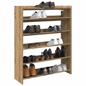Zapatero artesanal de madera contrachapada 80x25x100 cm de , Zapateros y organizadores de calzado - Ref: Foro24-859904, Preci...