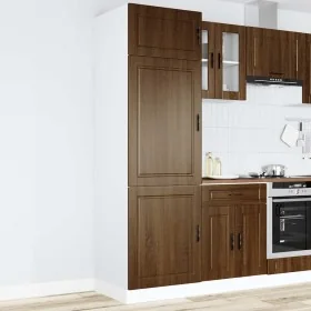 Mueble de cocina Porto de madera contrachapada roble marrón de , Armarios de cocina - Ref: Foro24-854114, Precio: 204,67 €, D...