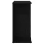 Mesita de noche madera de ingeniería negro roble 46,5x29x61 cm de , Mesitas de noche - Ref: Foro24-858652, Precio: 36,84 €, D...