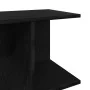 Mesita de noche madera de ingeniería negro roble 46,5x29x61 cm de , Mesitas de noche - Ref: Foro24-858652, Precio: 36,84 €, D...