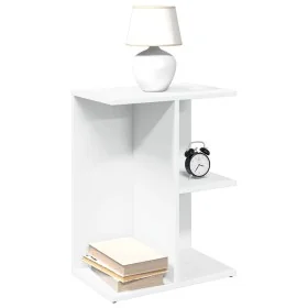 Mesita de noche madera contrachapada blanco 46,5x29x61cm von , Nachttische - Ref: Foro24-858650, Preis: 37,00 €, Rabatt: %