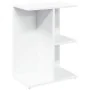 Mesita de noche madera contrachapada blanco 46,5x29x61cm de , Mesitas de noche - Ref: Foro24-858650, Precio: 37,00 €, Descuen...