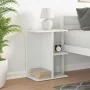 Mesita de noche madera contrachapada blanco 46,5x29x61cm de , Mesitas de noche - Ref: Foro24-858650, Precio: 37,00 €, Descuen...