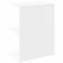 Mesita de noche madera contrachapada blanco 46,5x29x61cm de , Mesitas de noche - Ref: Foro24-858650, Precio: 37,00 €, Descuen...