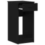 Torre de ordenador con cajón negro 35x45x77 cm de , Escritorios - Ref: Foro24-858741, Precio: 54,52 €, Descuento: %