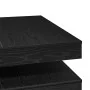 Mesa de centro giratoria 360 grados roble negro 90x90x34,5 cm von , Couchtisch - Ref: Foro24-3321352, Preis: 168,30 €, Rabatt: %