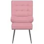 Sillón de relax con reposapiés terciopelo rosa von , Stühle - Ref: Foro24-4012330, Preis: 113,56 €, Rabatt: %