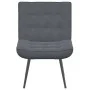 Sillón de relax terciopelo gris oscuro 64x74x84 cm von , Stühle - Ref: Foro24-4012318, Preis: 91,96 €, Rabatt: %