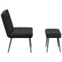 Sillón de relax con reposapiés terciopelo negro von , Stühle - Ref: Foro24-4012332, Preis: 132,75 €, Rabatt: %