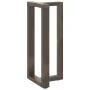 Patas de mesa bar forma T 2 uds acero natural 50x35x(90-91) cm de , Patas para mesas - Ref: Foro24-4013079, Precio: 130,84 €,...