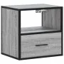 Mesitas de noche de pared 2 unidades gris sonoma 40x31x39,5 cm de , Mesitas de noche - Ref: Foro24-848741, Precio: 69,55 €, D...