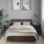 Mesitas de noche pared 2 uds color roble marrón 40x31x39,5 cm de , Mesitas de noche - Ref: Foro24-848743, Precio: 69,28 €, De...