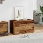 Banco de pasillo de aglomerado madera vieja 80x40x45 cm by , Benches for halls and storage - Ref: Foro24-856752, Price: 66,86...