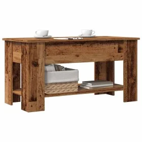 Mesa de centro madera de ingeniería madera vieja 101x49x52 cm de , Mesas de centro - Ref: Foro24-856926, Precio: 93,58 €, Des...