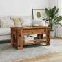Mesa de centro madera de ingeniería madera vieja 101x49x52 cm de , Mesas de centro - Ref: Foro24-856926, Precio: 93,58 €, Des...