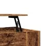 Mesa de centro madera de ingeniería madera vieja 101x49x52 cm de , Mesas de centro - Ref: Foro24-856926, Precio: 93,58 €, Des...