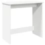 Escritorio de madera contrachapada blanco 80x40x75 cm de , Escritorios - Ref: Foro24-860454, Precio: 42,27 €, Descuento: %