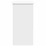 Escritorio de madera contrachapada blanco 80x40x75 cm de , Escritorios - Ref: Foro24-860454, Precio: 42,27 €, Descuento: %