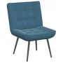 Sillón de relax terciopelo azul 64x74x84 cm von , Stühle - Ref: Foro24-4012326, Preis: 91,37 €, Rabatt: %