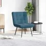 Sillón de relax terciopelo azul 64x74x84 cm von , Stühle - Ref: Foro24-4012326, Preis: 91,37 €, Rabatt: %