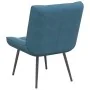 Sillón de relax terciopelo azul 64x74x84 cm von , Stühle - Ref: Foro24-4012326, Preis: 91,37 €, Rabatt: %