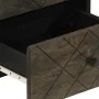Mesitas de noche 2 uds madera maciza de mango negro 40x33x46 cm de , Mesitas de noche - Ref: Foro24-4017683, Precio: 132,04 €...