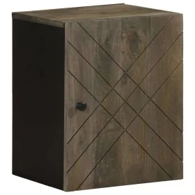 Mueble de baño de pared de madera maciza mango negro 38x33x48cm de , Muebles de baño - Ref: Foro24-4017704, Precio: 63,51 €, ...