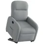 Sillón eléctrico reclinable elevable de tela gris claro by , Armchairs - Ref: Foro24-3302992, Price: 293,97 €, Discount: %